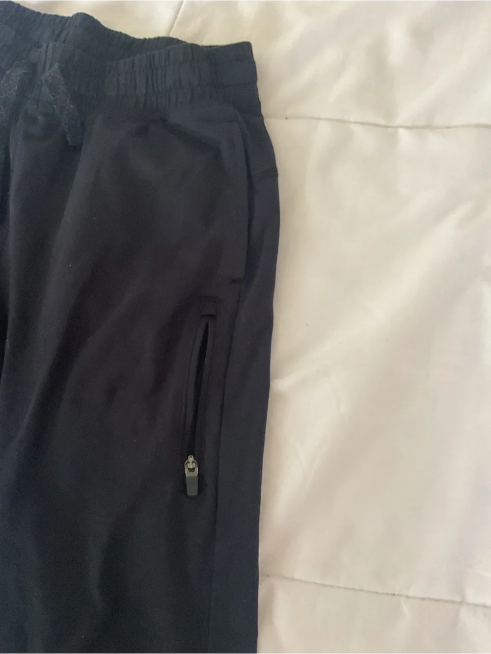 all in motion Black Kids Jogger Pants with Zip Pocket